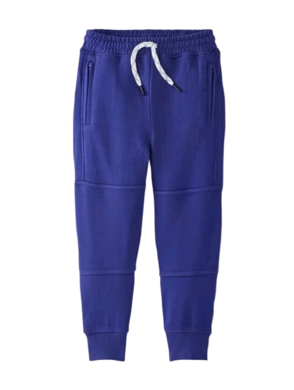 Hanna Andersson Kids Spectrum Blue Cotton French Terry Sweatpants Boys Size 4 4T
